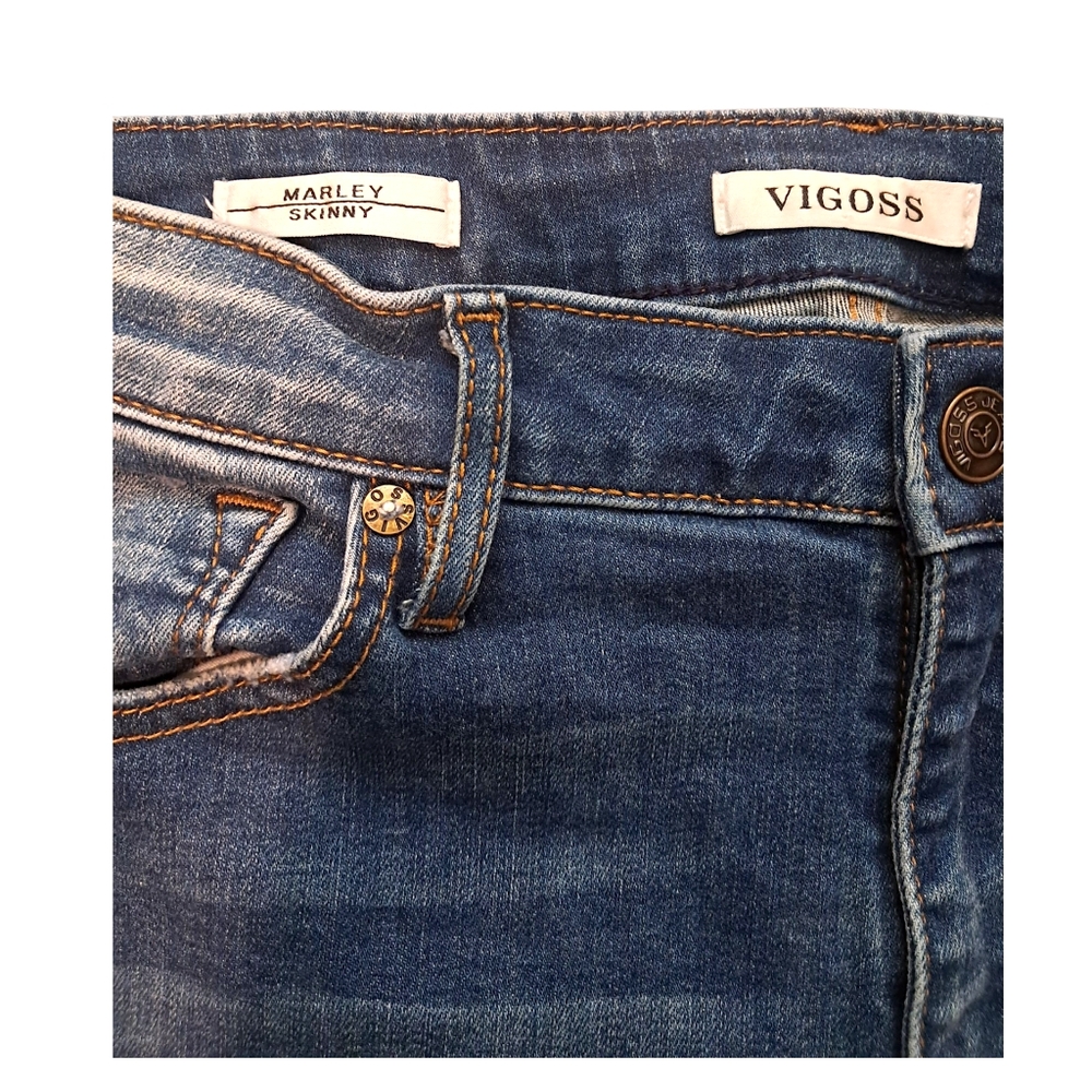 Vigoss Marley Skinny Light Wash Jeans Size 30 - Picture 3 of 6